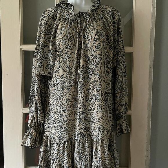 New Anthropologie O.P.T Tiered Mid Dress‎ - Picture 6 of 10